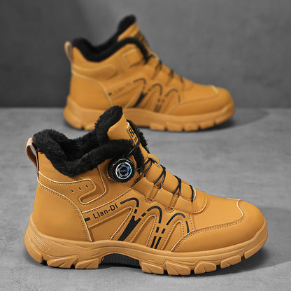 Strong slip-resistant winter shoes