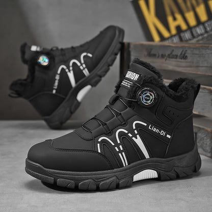 Strong slip-resistant winter shoes