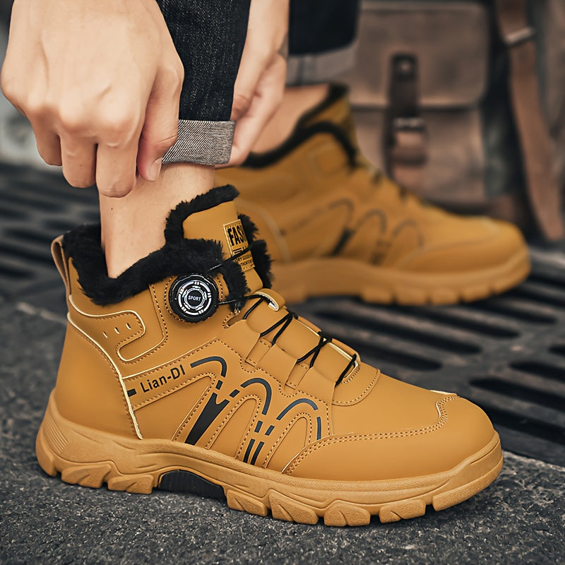 Strong slip-resistant winter shoes