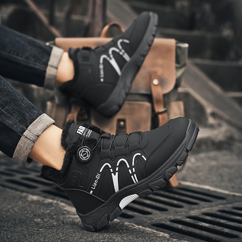 Strong slip-resistant winter shoes