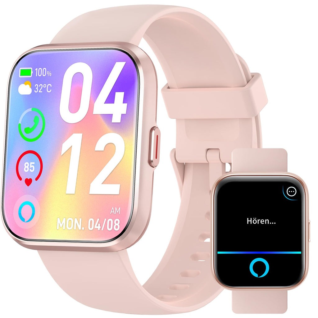Fitpolo ID208Plus Smartwatch, 1.8",Pink