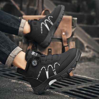 Strong slip-resistant winter shoes