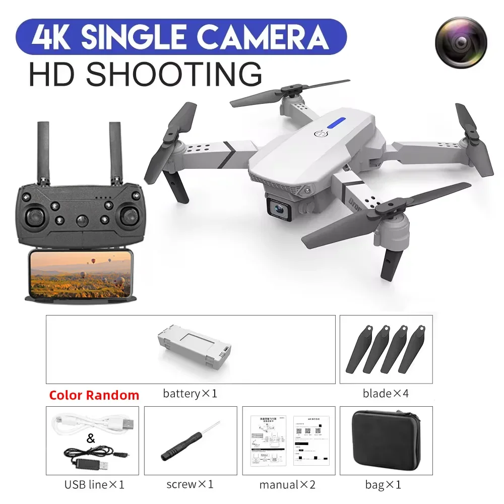 Pro WiFi Drone - Single/Dual 4K/1080P Camera