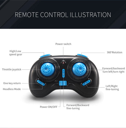 compact and beginner-friendly mini Drone with 3D flip.