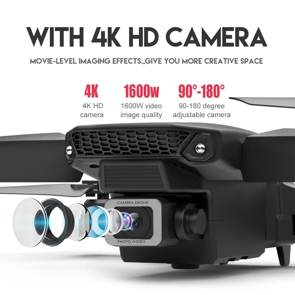Pro WiFi Drone - Single/Dual 4K/1080P Camera