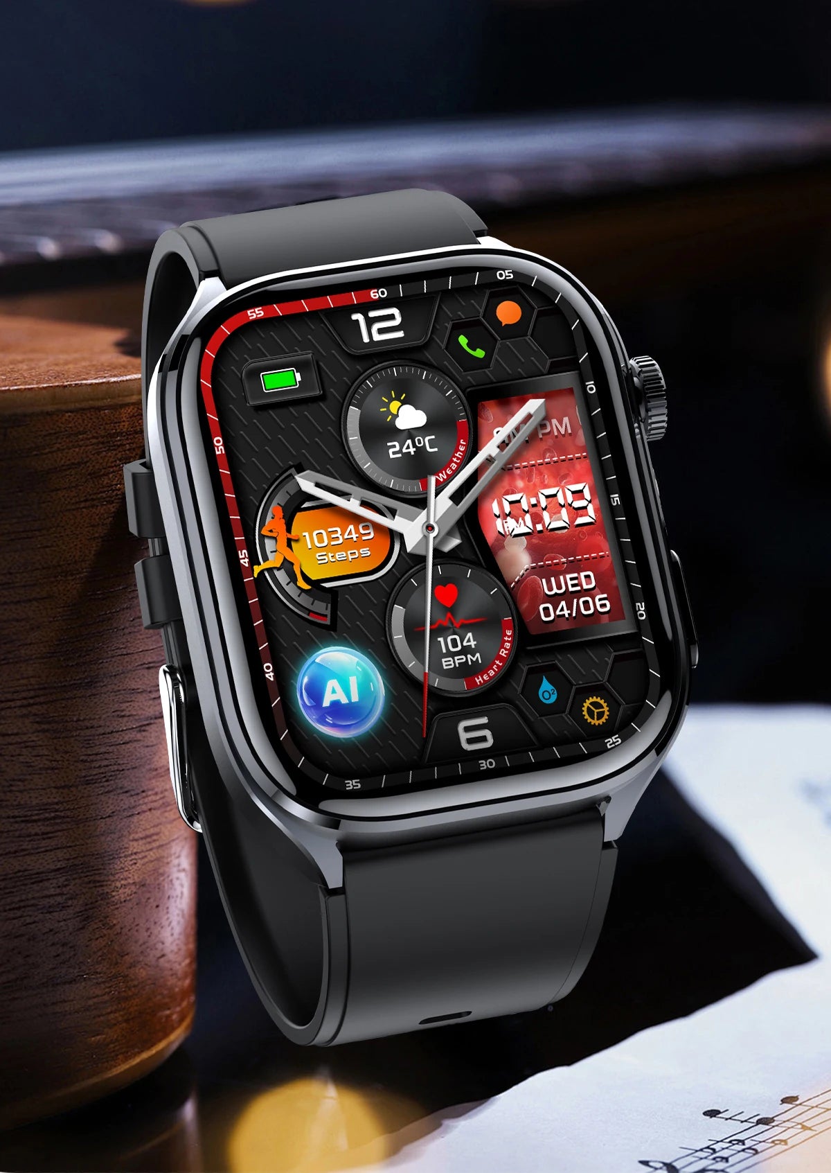 Best selling body monitoring smart watch