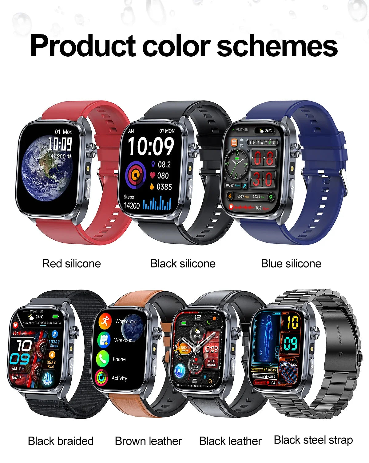 Best selling body monitoring smart watch