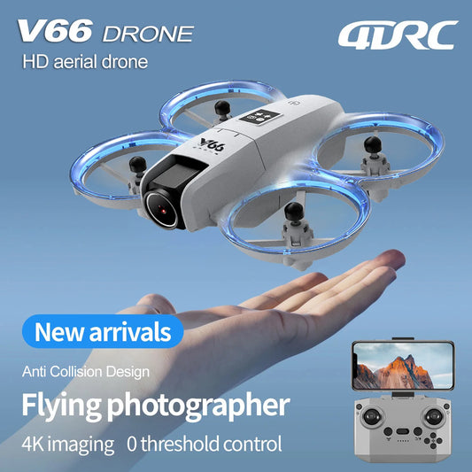 dual camera 4k headless drone