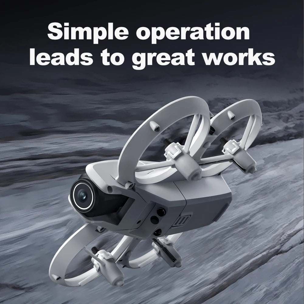 dual camera 4k headless drone