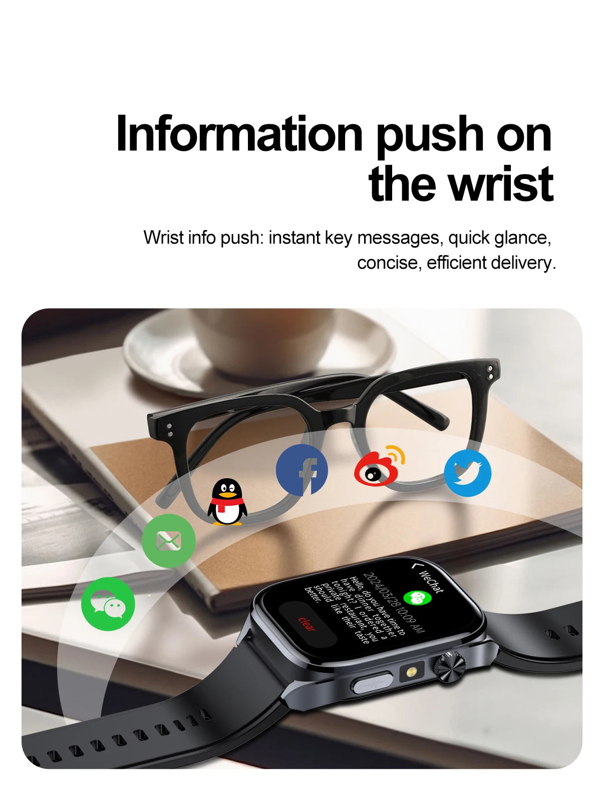 Best selling body monitoring smart watch