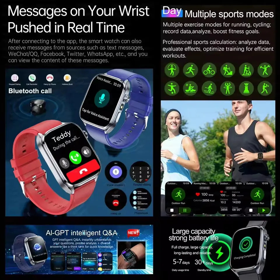 Best selling body monitoring smart watch