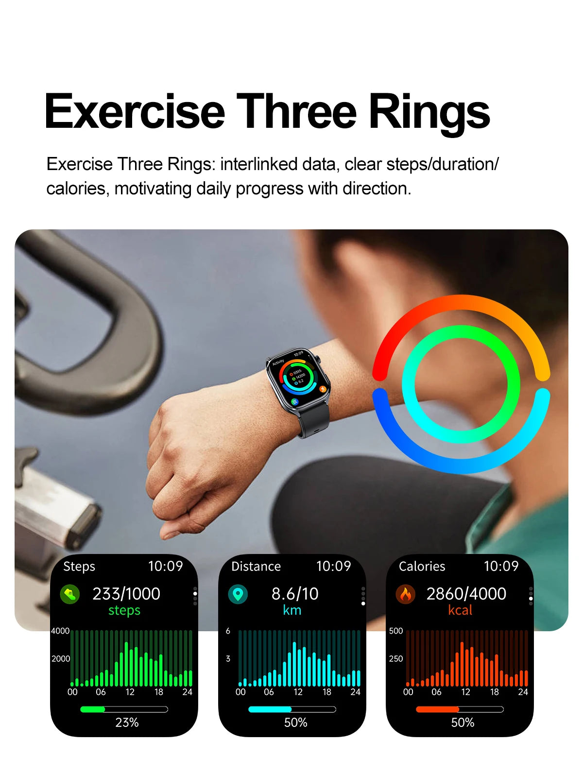 Best selling body monitoring smart watch
