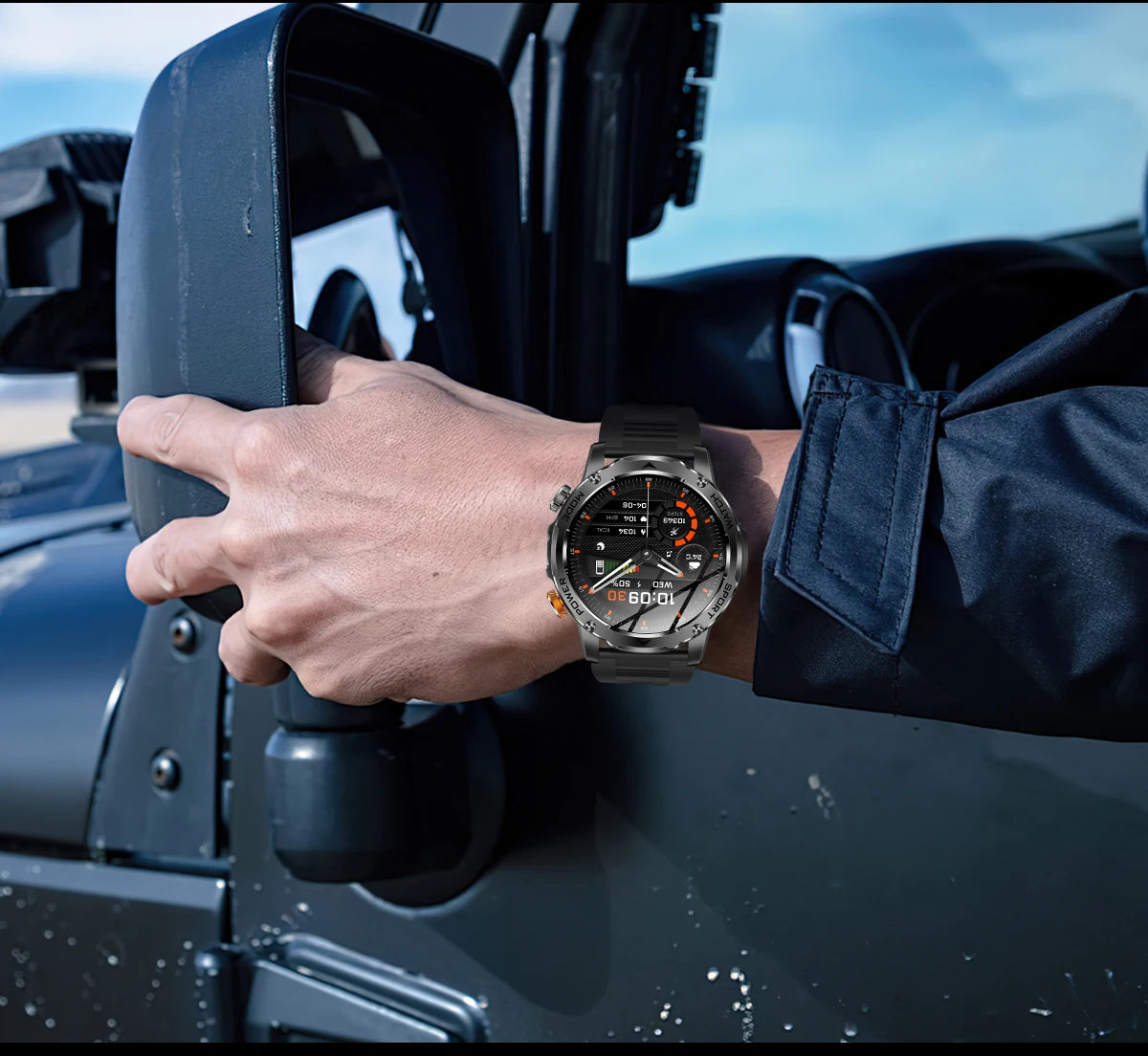 Strong water proof smart watch