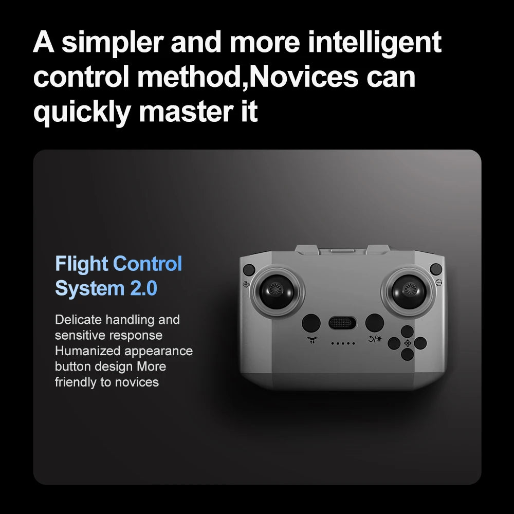 dual camera 4k headless drone