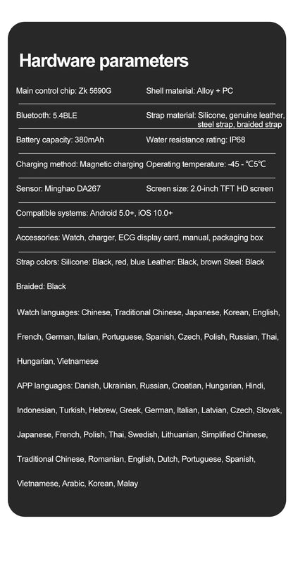 Best selling body monitoring smart watch