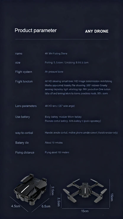 Kartoo's mini finger drone