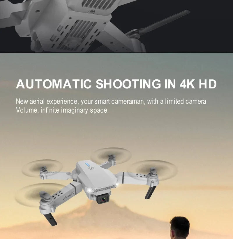 Pro WiFi Drone - Single/Dual 4K/1080P Camera