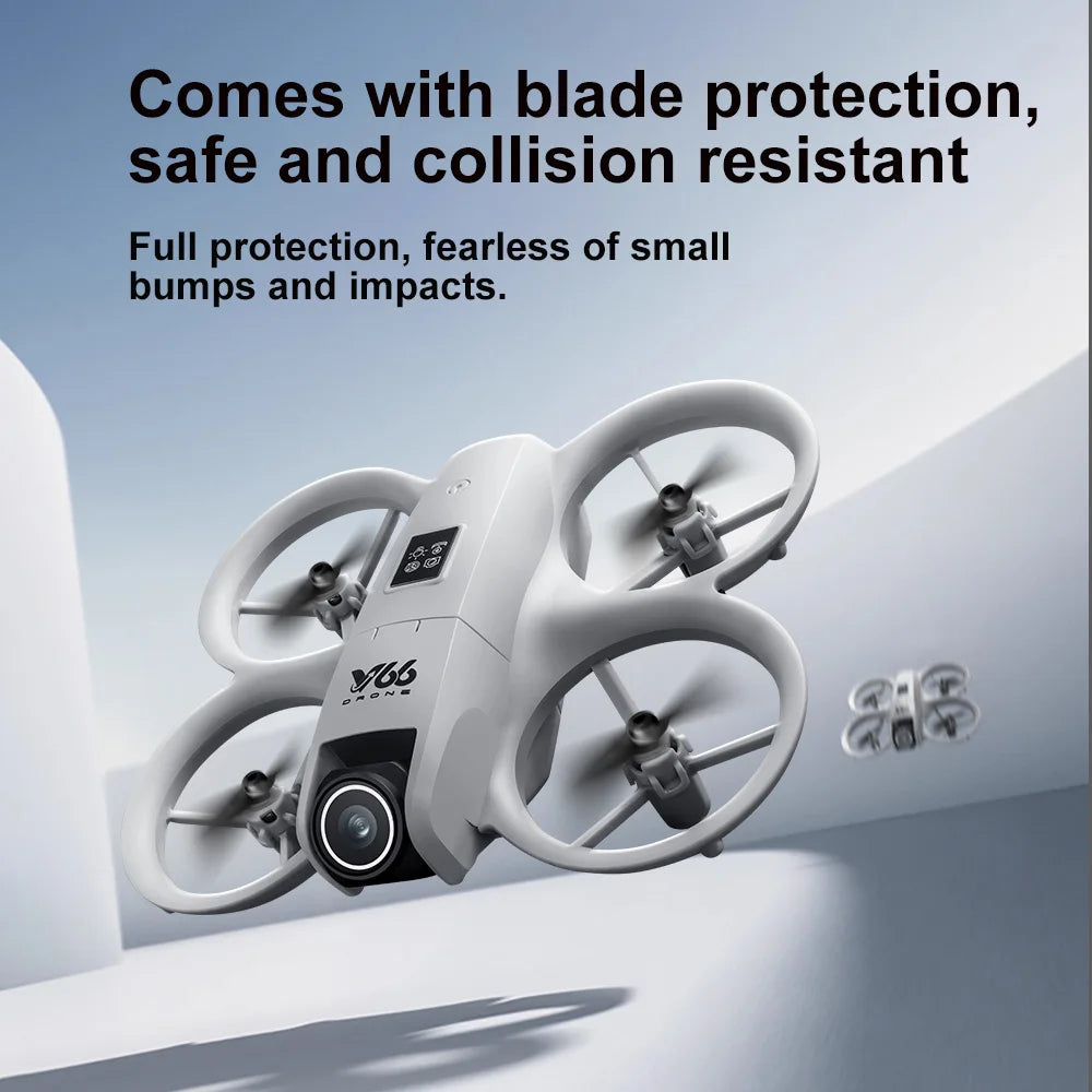 dual camera 4k headless drone