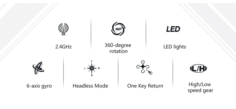 compact and beginner-friendly mini Drone with 3D flip.