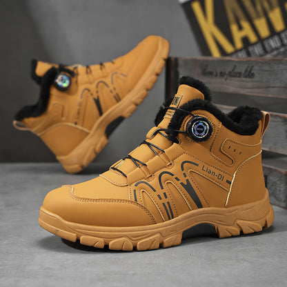 Strong slip-resistant winter shoes