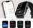 AEAC IDW19 Smartwatch, 1.8" Display, 110 Modes Black