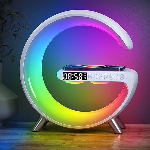 RGB speaker LED lamp charger