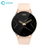 Watch with black dial and beige strap on a white background, featuring the COLMi brand.